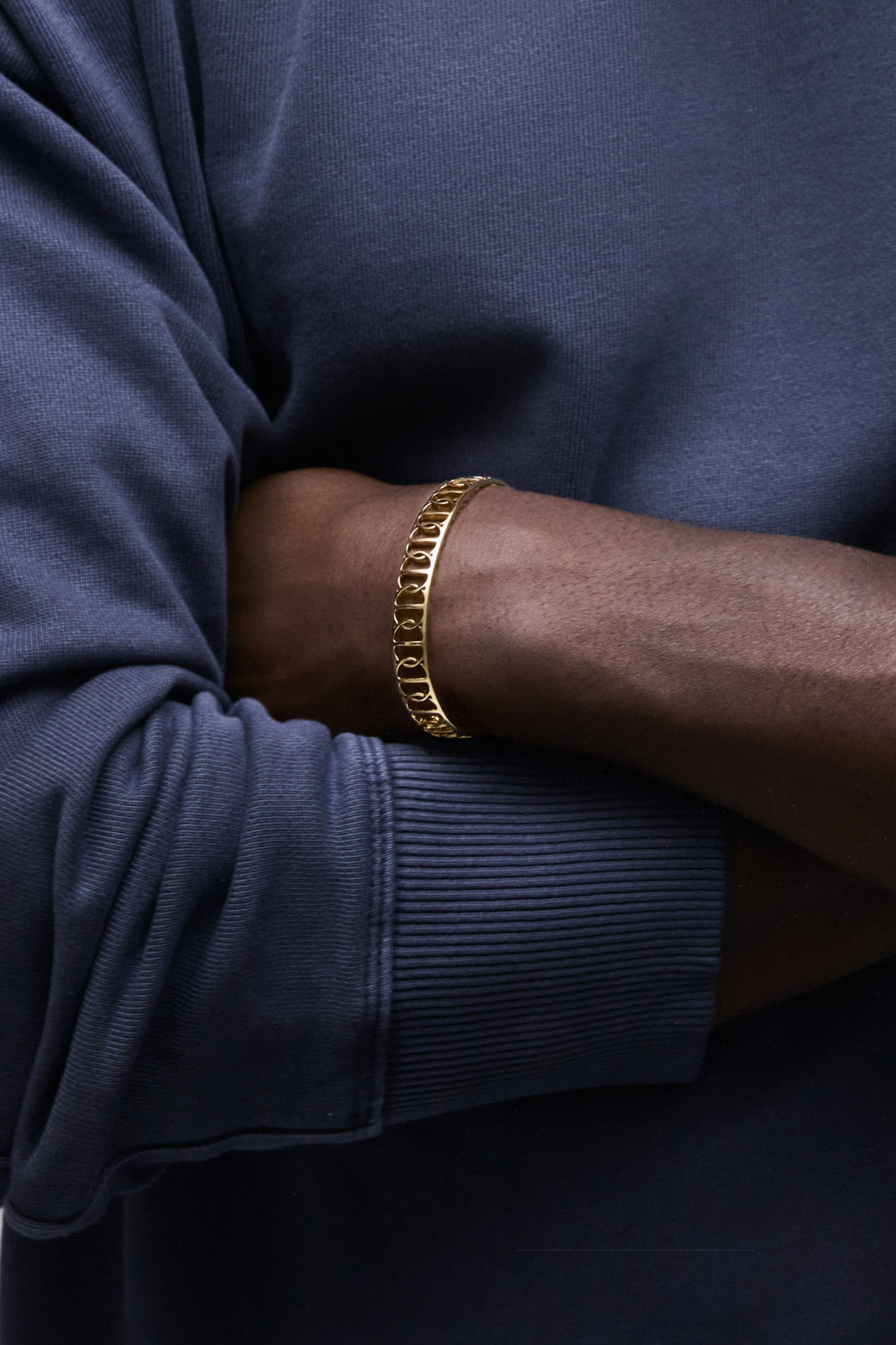 Monogram Cuff, Small