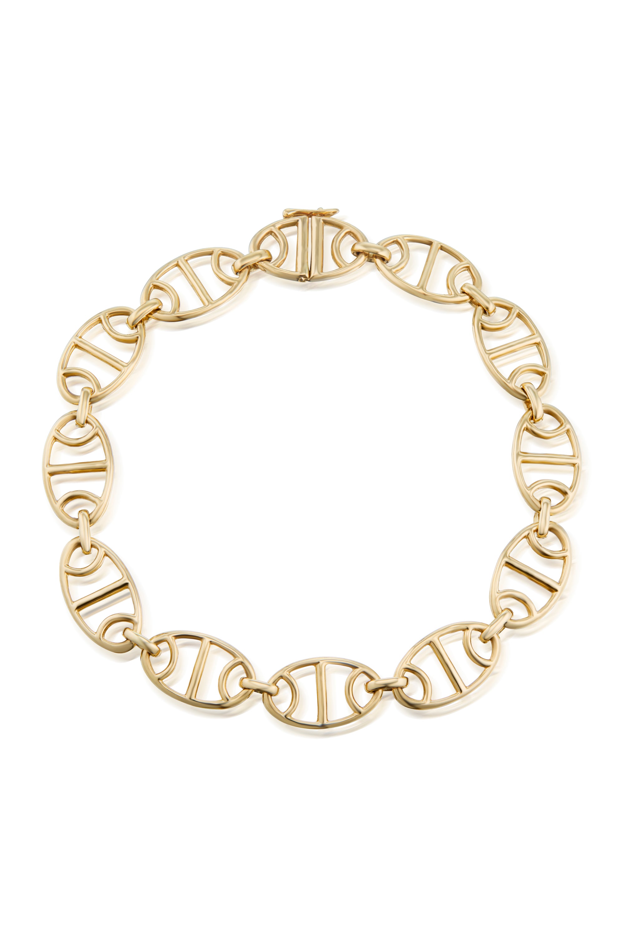 Oval Bracelet Gold