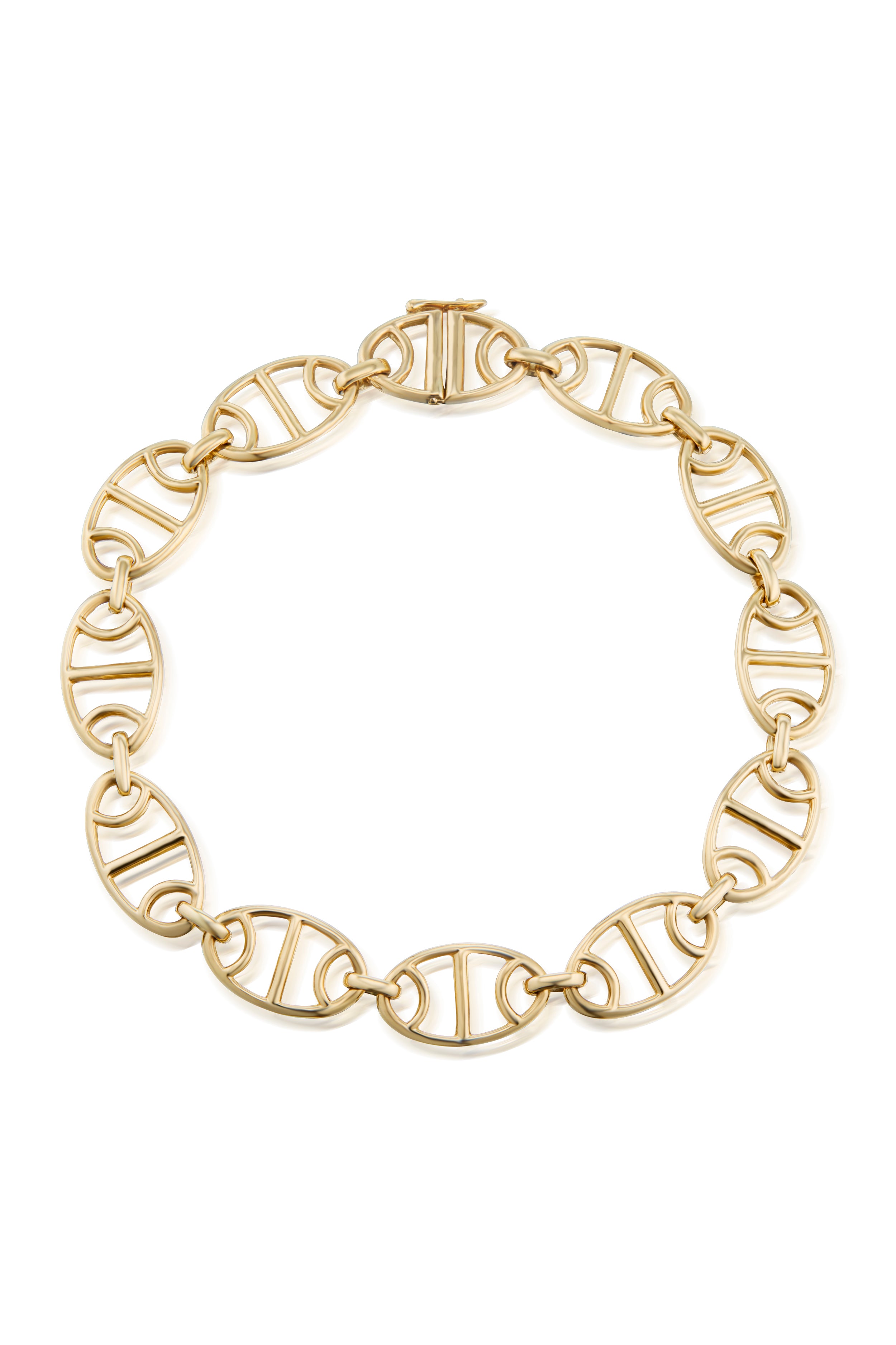 Oval Bracelet Gold