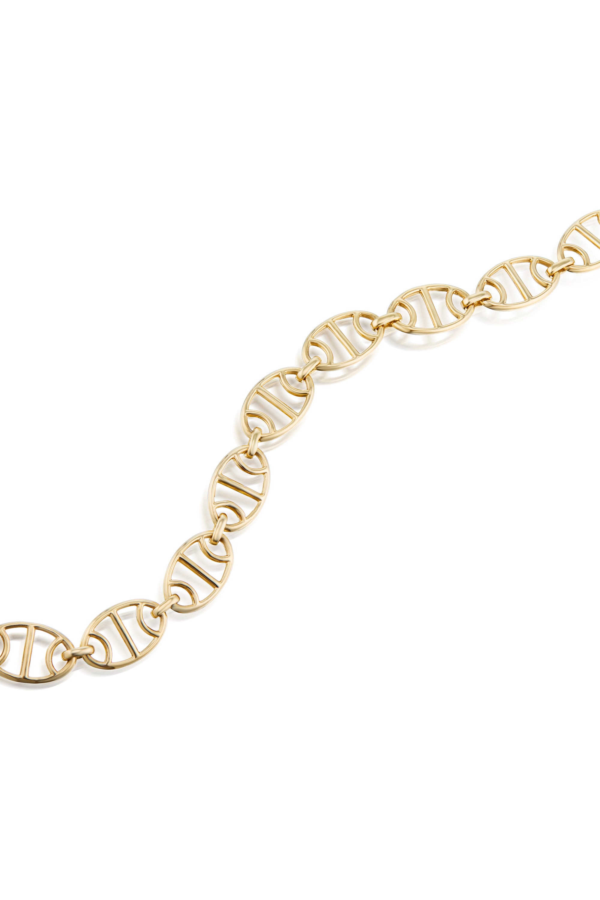 Oval Bracelet Gold
