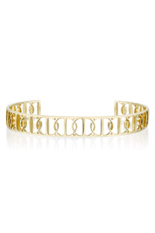 Monogram Cuff, Small