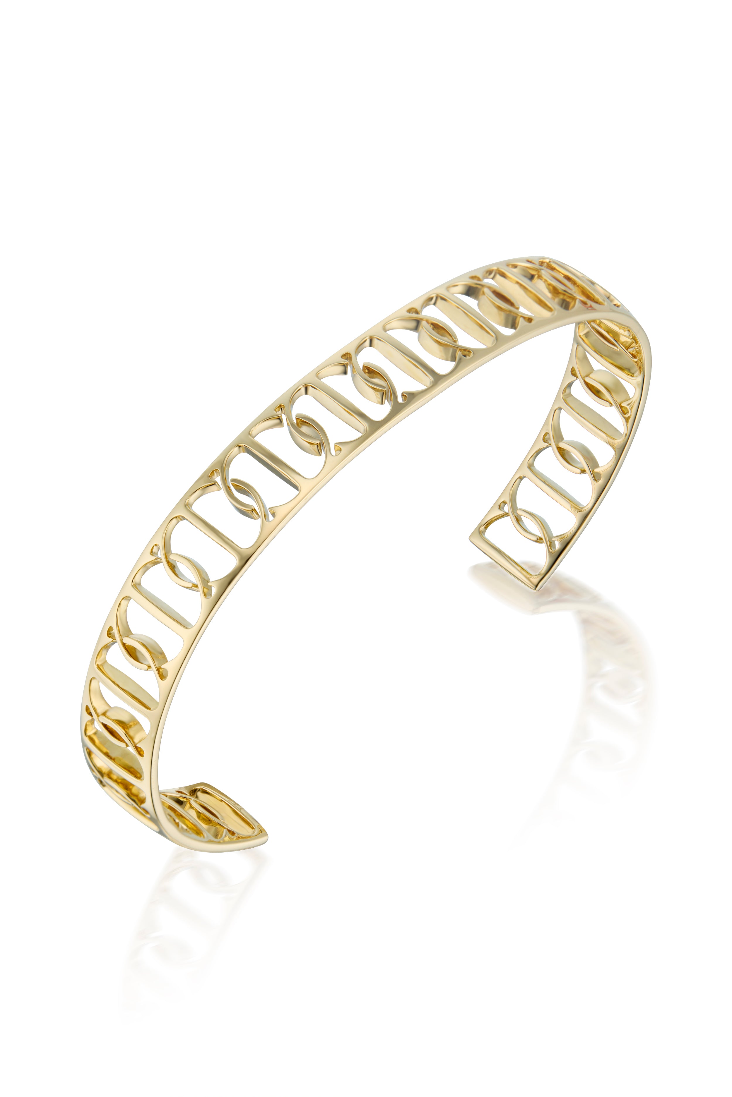 Monogram Cuff, Small