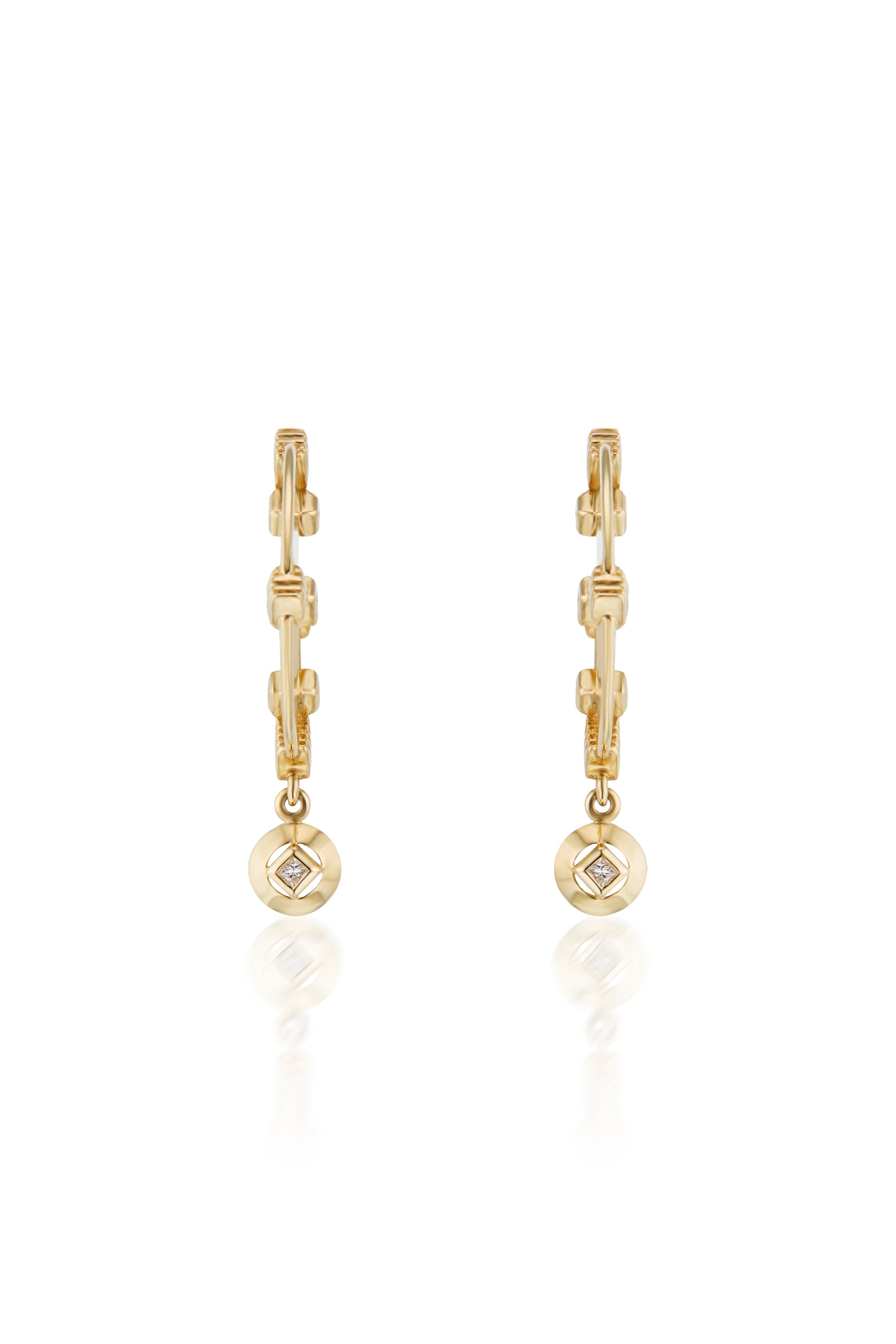 Compass Earring