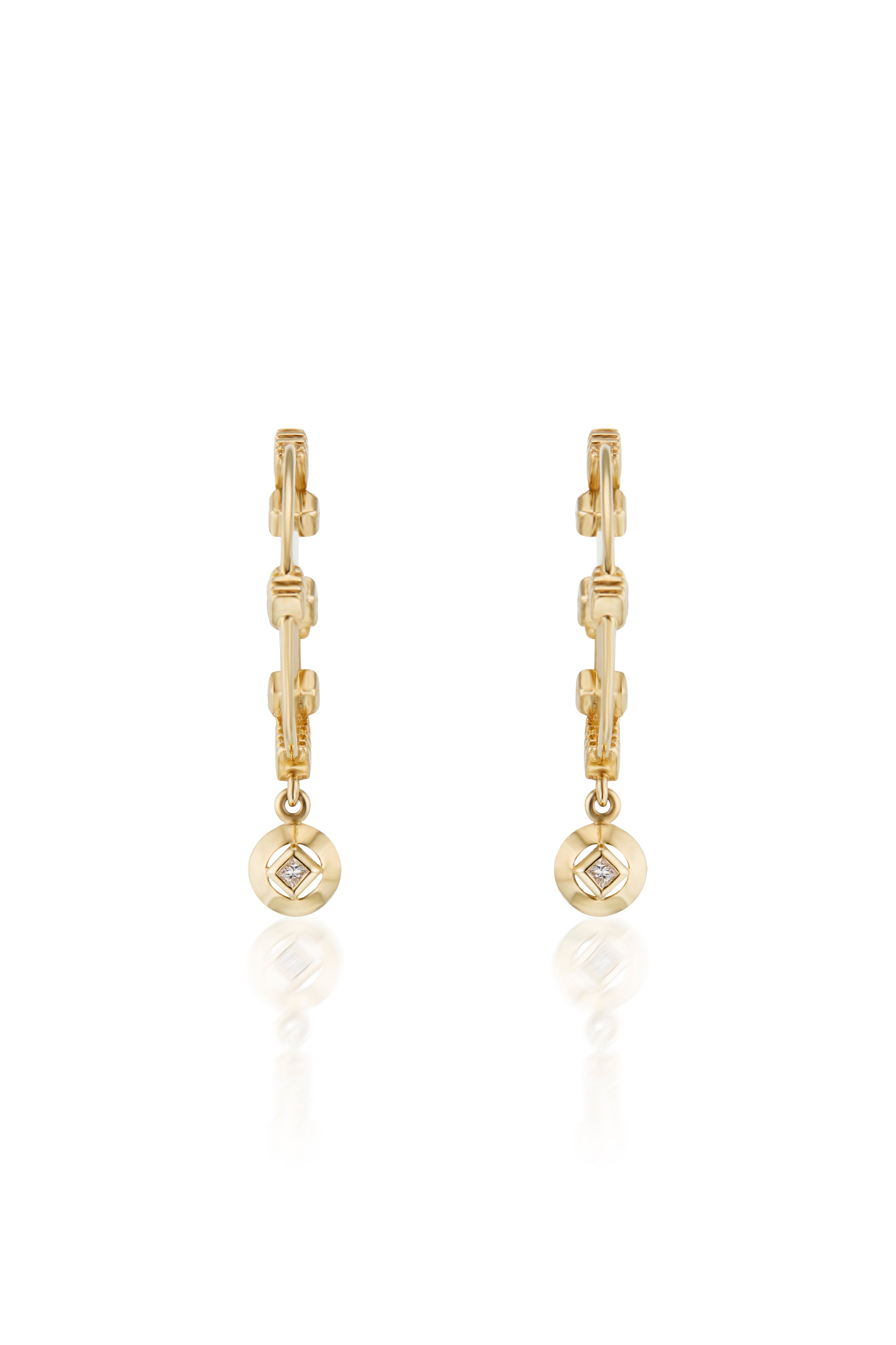 Compass Earring
