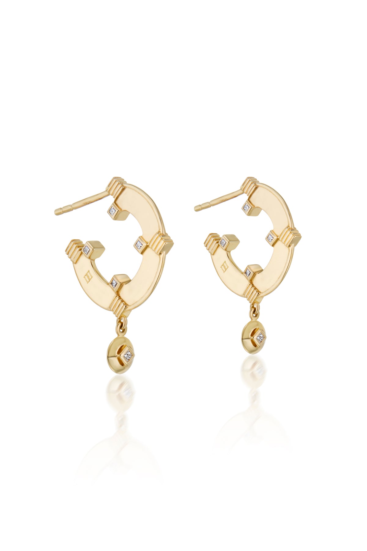 Compass Earring