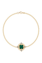 Compass Bracelet With Malachite