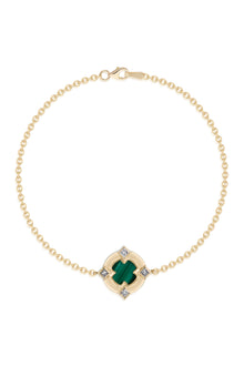 Compass Bracelet With Malachite