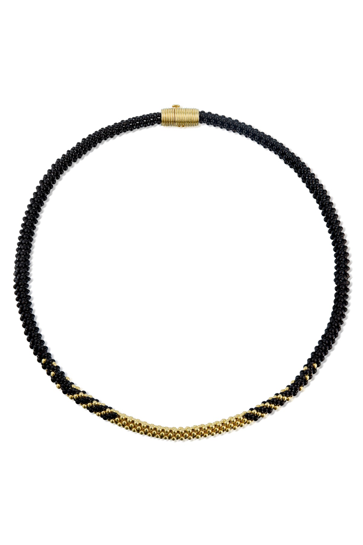 Onyx & Gold Necklace