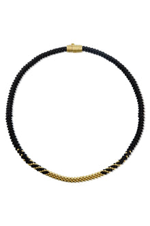 Onyx & Gold Necklace