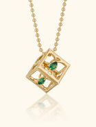 Axis Pendant, Emerald