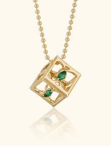 Axis Pendant, Emerald