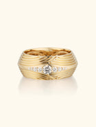 Braided Ring, Diamond