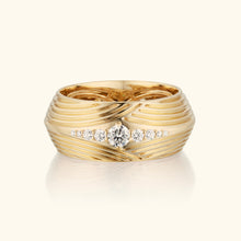 Braided Ring, Diamond