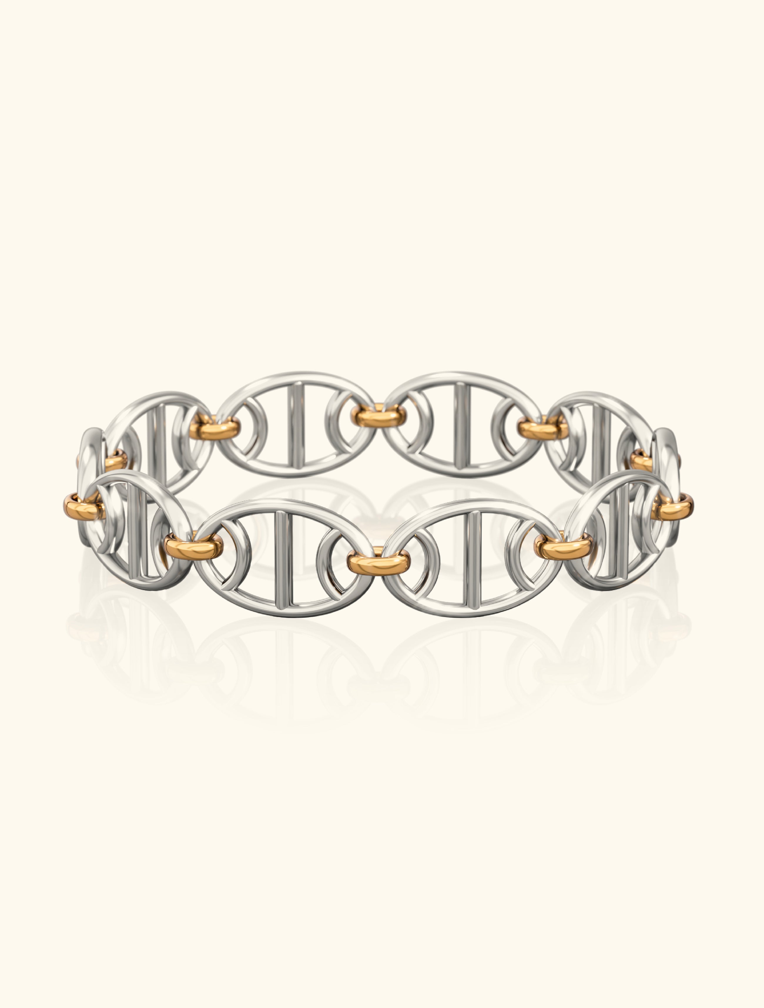 Orbit Bracelet, Gold & Silver