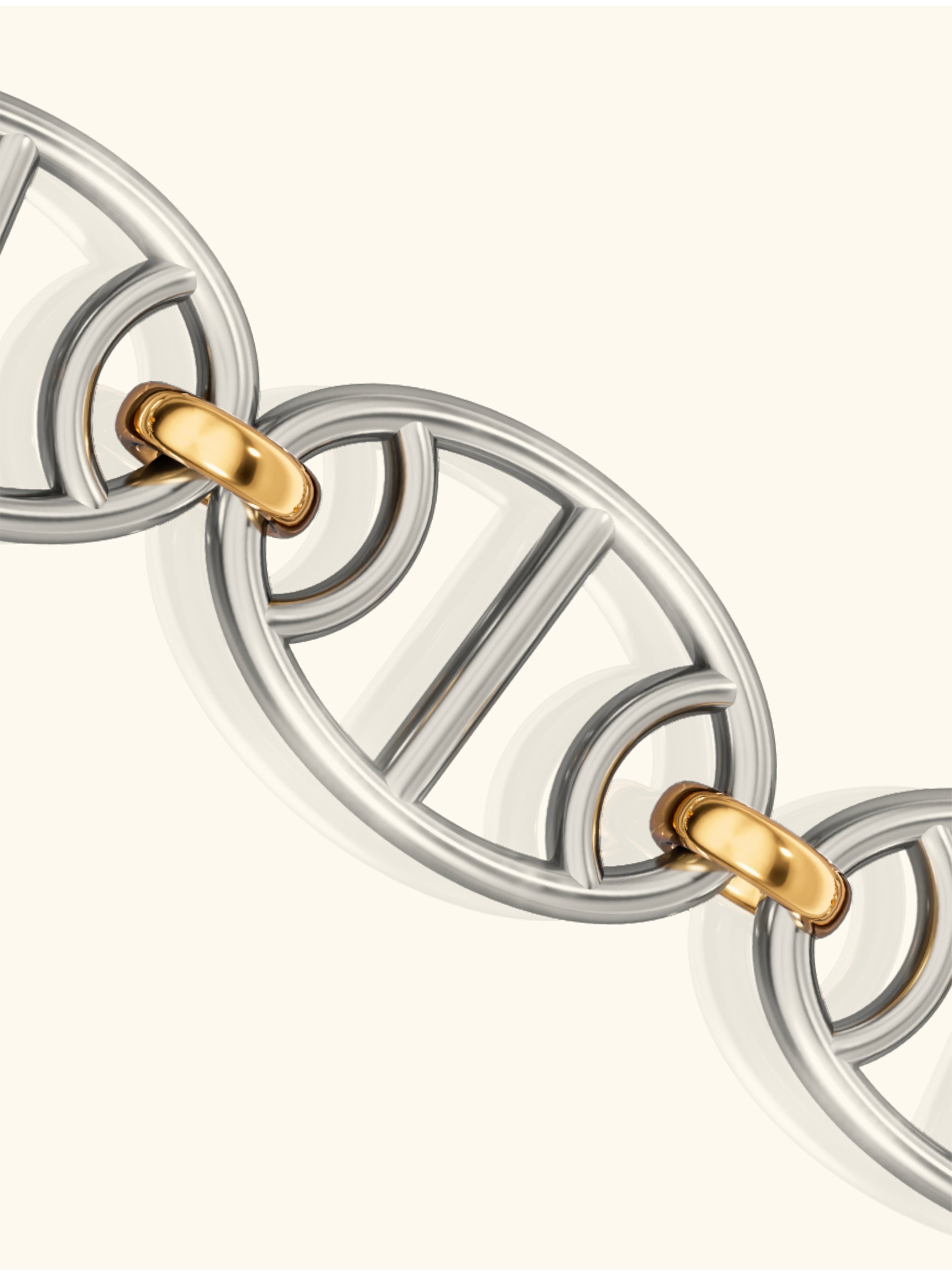 Orbit Bracelet, Gold & Silver