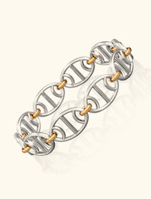 Orbit Bracelet, Gold & Silver