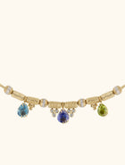 Trio Necklace, Blue