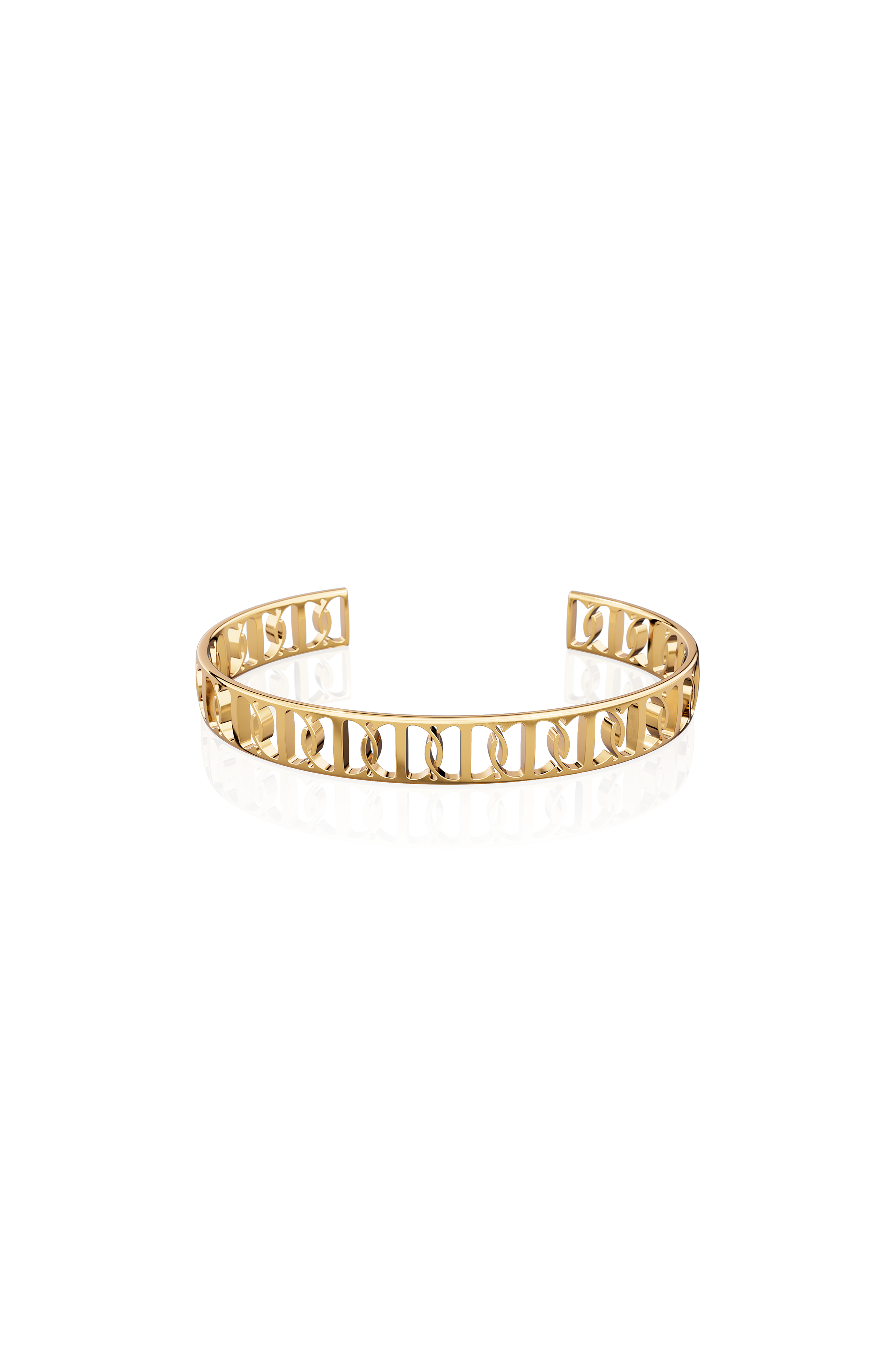 Monogram Cuff, Small