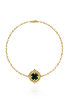 Compass Bracelet With Malachite