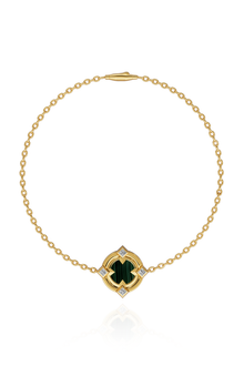Compass Bracelet With Malachite