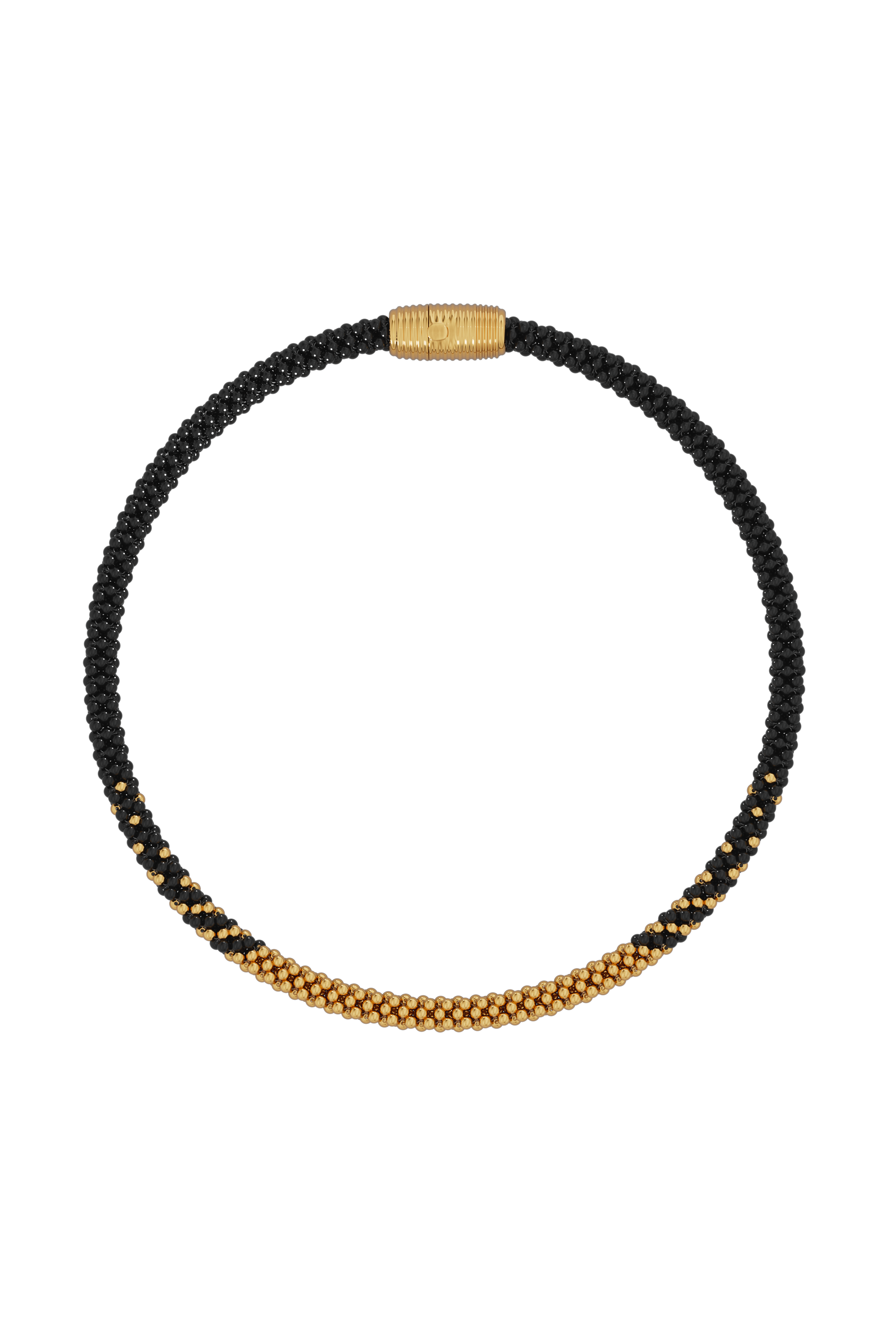 Onyx & Gold Necklace